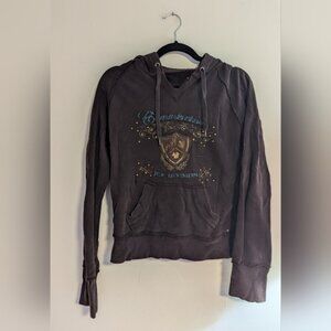 Jacob Connexion Brown Hoodie - Womens Large